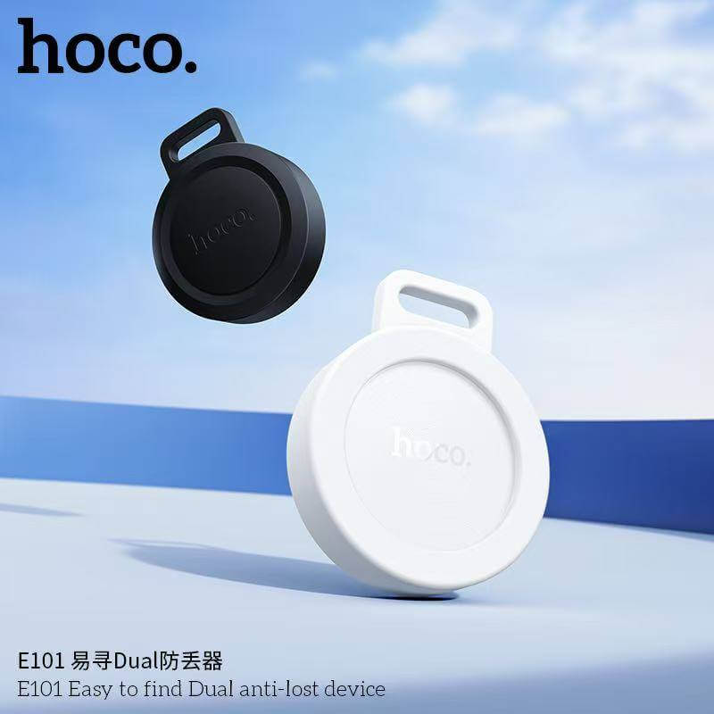 อุปกรณ์ติดตามจีพีเอส 2IN1 HOCO E101 สีขาว รองรับ 2 ระบบ ทั้ง IOS & ANDROID ตามตำแหน่งทั่วโลก