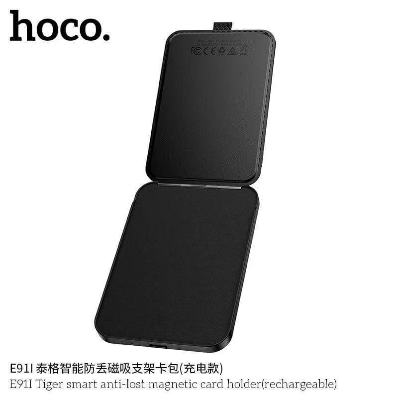 กระเป๋าใส่บัตร MAGSAFE WALLET GPS HOCO E91I รองรับ APPLE IOS ติดตามตำแหน่งทั่วโลก