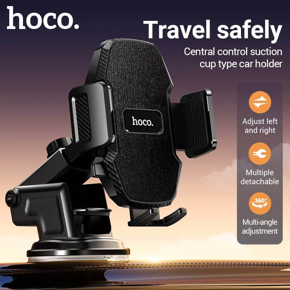 ที่วางโทรศัพท์ในรถยนต์ HOCO HK55 หมุนได้ 360&deg; ติดตั้งบนแดชบอร์ดและกระจกหน้า