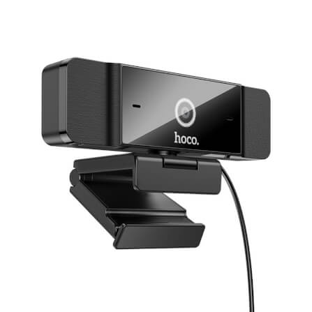 กล้องเว็บแคม FULL HD 1080P 2MP HOCO D100 ไมโครโฟนคู่ 30FPS มุมกว้าง 80°_0