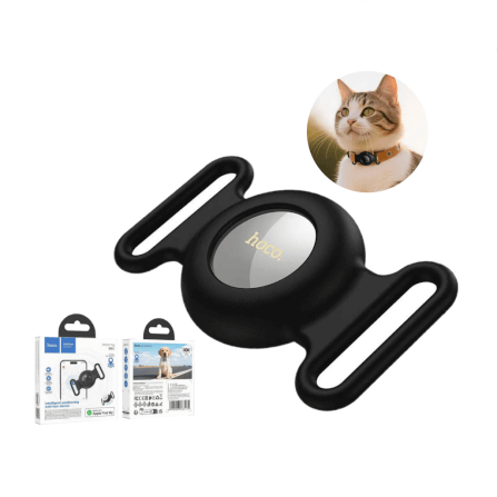 อุปกรณ์ติดตามสัตว์เลี้ยง HOCO E91C GPS TAG แบบคล้องปลอกคอ รองรับ APPLE FIND MY สีขาว_0