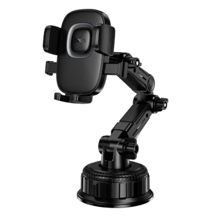 ที่จับโทรศัพท์ HOCO H89 ฐานสุญญากาศใหญ่พิเศษ 90MM ปรับมุม 3 แกน หมุนได้ 360° ติดกระจก / คอนโซล_0