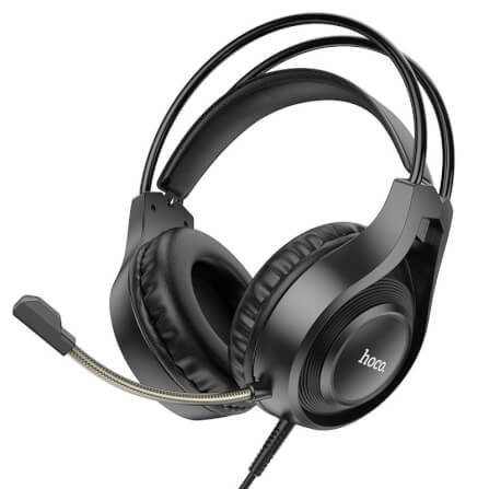 หูฟังเกมมิ่ง HOCO W106 แบบมีสาย AUX 3.5 มม. พร้อมไดร์เวอร์ HI-FI ขนาด 50 มม. และไมโครโฟนตัดเสียงรบกวน HD_0