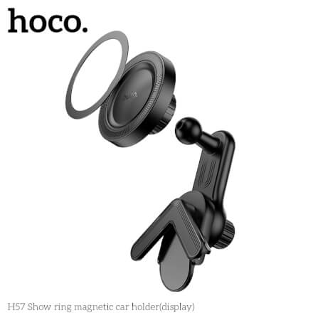 ที่จับโทรศัพท์ HOCO H57 ชนิดแม่เหล็ก สำหรับติดหน้าจอดิสเพลย์ รองรับมือถือจอ 4.5 - 7 นิ้ว_1