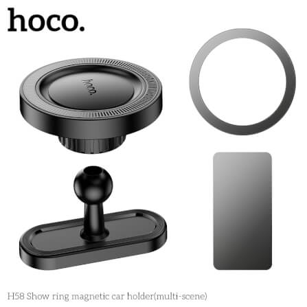 ที่จับมือถือแบบแม่เหล็ก MAGSAFE HOCO H58 ใช้ติดได้หลายสถานการณ์ ตู้เย็น รถยนต์ พื้นผิวเรียบต่างๆ_10