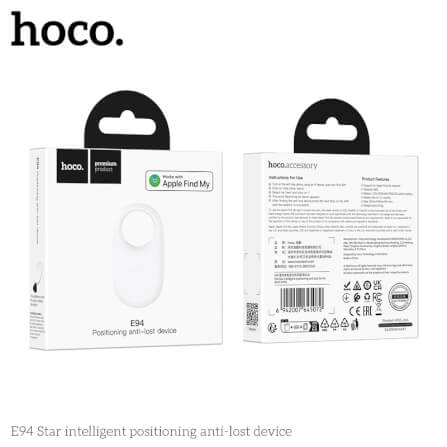 อุปกรณ์ติดตามจีพีเอส HOCO E94 GPS TAG สำหรับ APPLE IOS สีขาว_10