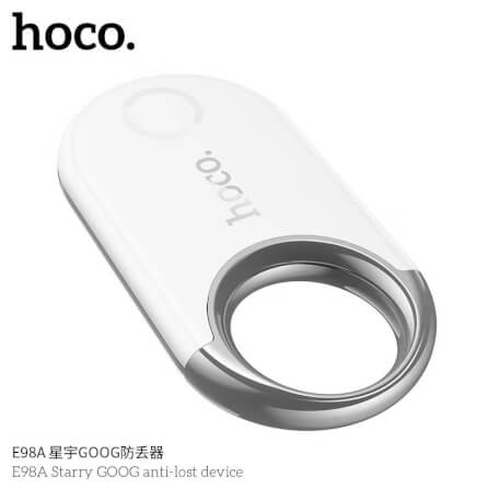อุปกรณ์ติดตามจีพีเอส HOCO E98A ANDROID GPS TAG สำหรับแอนดรอยด์ รองรับ GOOGLE FIND MY NETWORK สีขาว_10