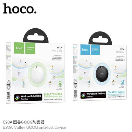 อุปกรณ์ติดตามจีพีเอส HOCO E93A สำหรับ ANDROID รองรับ GOOGLE FIND MY DEVICE สีดำ_10