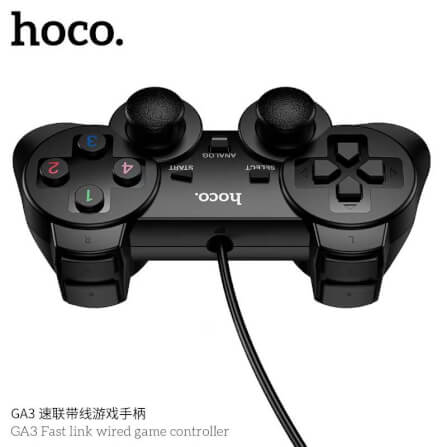จอยเกม HOCO GA3 สำหรับ PC รองรับระบบ WINDOWS เชื่อมต่อ USB-A สายยาว 1.5 เมตร_2