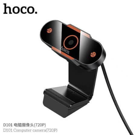 กล้องเว็บแคม HD 720P 1MP HOCO D101 ไมโครโฟนตัดเสียงรบกวน ENC 30FPS_2