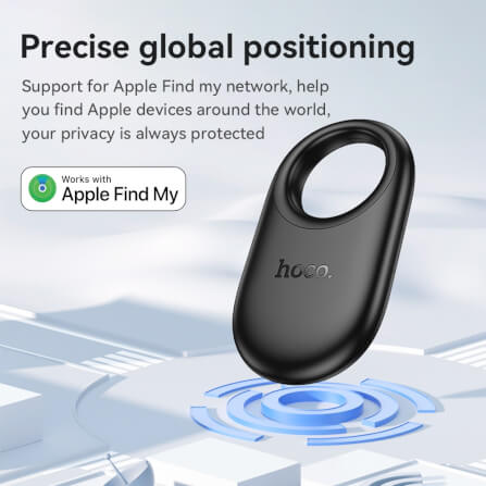 อุปกรณ์ติดตามจีพีเอส HOCO E94 GPS TAG สำหรับ APPLE IOS สีม่วง_2