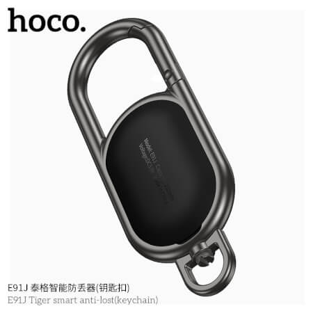 อุปกรณ์ติดตามจีพีเอส HOCO E91J สีดำ รูปแบบพวงกุญแจ สำหรับ รองรับ APPLE FIND MY_3