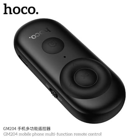 รีโมทควบคุมสมาร์ทโฟนไร้สาย HOCO GM204 BLUETOOTH 5.4 ใช้งานอเนกประสงค์ รองรับทั้ง IOS / ANDROID สีดำ_3
