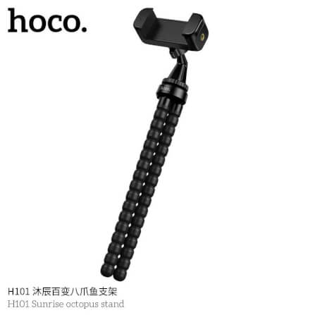 ขาตั้งมือถือ HOCO H101 หนวดปลาหมึก 3 ขา ดัดงอได้ 360° พกพาง่าย ติดตั้งได้ทุกที่ สีดำ_3