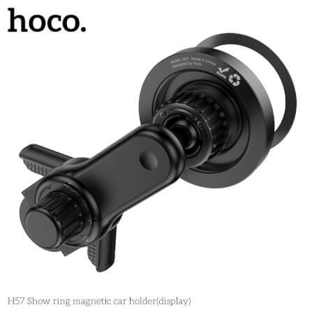 ที่จับโทรศัพท์ HOCO H57 ชนิดแม่เหล็ก สำหรับติดหน้าจอดิสเพลย์ รองรับมือถือจอ 4.5 - 7 นิ้ว_3