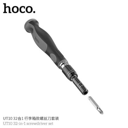 ชุดไขควงอเนกประสงค์ 32-IN-1 HOCO UT10 ครบจบในชุดเดียว พร้อมก้านต่อหัวเล็ก สำหรับอุปกรณ์อิเล็กทรอนิกส์_4