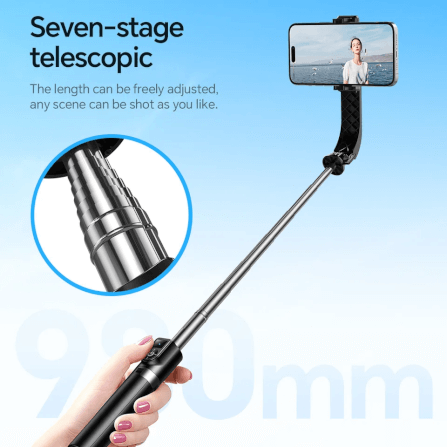 ขาตั้งมือถือ HOCO K20 หมุนได้ 360° ยืดสูงสุด 980MM พร้อมรีโมทบลูทูธ_4