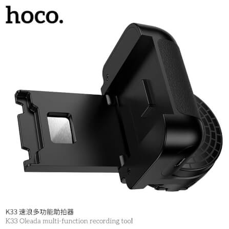 กริปจับมือถือ 3IN1 HOCO K33 รีโมทบลูทูธ พร้อมขาตั้งมือถือในตัว หมุนได้ 360°_4