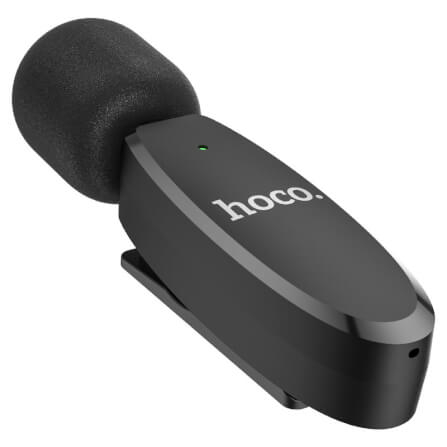 ไมโครโฟนไร้สาย HOCO L15 IOS LIGHTNING ระบบรับเสียง 360° ความถี่ 2.4GHZ ระยะการใช้งาน 15 เมตร สำหรับ IPHONE_4