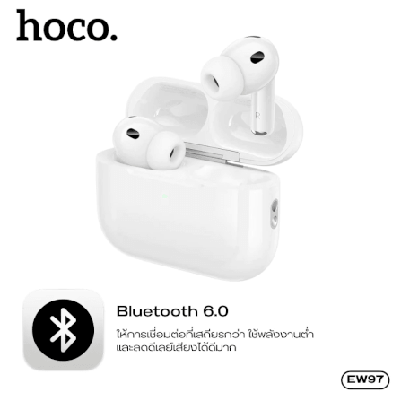 หูฟังไร้สาย HOCO EW97 ระบบตัดเสียงรบกวน ANC เสียง HI-FI บลูทูธ 6.0_4