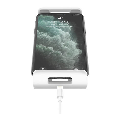 ขาตั้งแท็บเล็ต HOCO PH24 แบบหนีบโต๊ะ ก้านยืดสุด 100 ซม. ดัดงอได้ ปรับมุมอิสระ 360° รองรับ 4-10.5 นิ้ว สีขาว_5