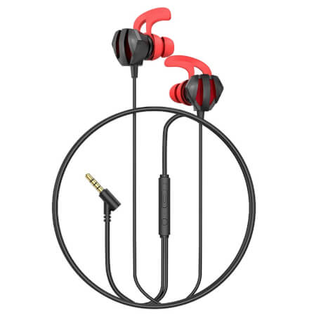 หูฟังเกมมิ่ง HOCO M105 ไมโครโฟน HD ถอดออกได้ สายแจ็ค AUX 3.5 MM ยาว 1.2 เมตร_5