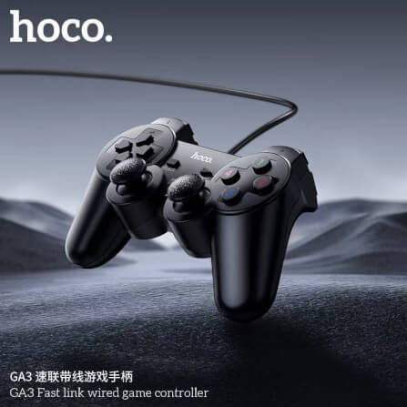 จอยเกม HOCO GA3 สำหรับ PC รองรับระบบ WINDOWS เชื่อมต่อ USB-A สายยาว 1.5 เมตร_6