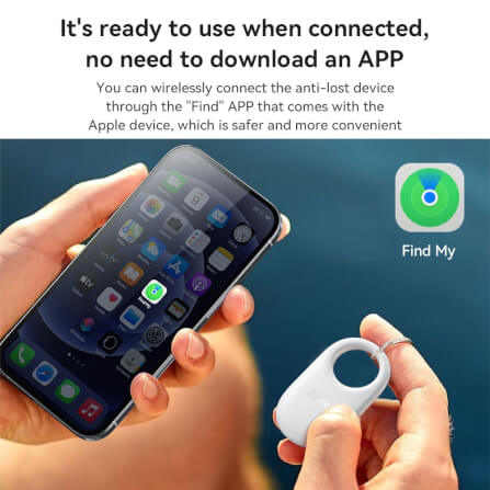 อุปกรณ์ติดตามจีพีเอส HOCO E94 GPS TAG สำหรับ APPLE IOS สีฟ้า_6