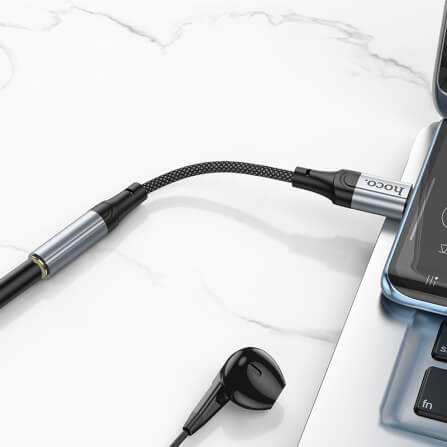 ตัวแปลงหูฟัง TYPE-C TO AUX 3.5MM HOCO LS36 ชิป DAC คุณภาพเสียง HIFI รองรับการโทรและฟังเพลง_6