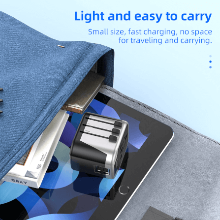 ปลั๊กแปลง 3 IN 1 UNIVERSAL HOCO AC5 2USB + 1AC รองรับโซน EU/UK/US/AUS_6