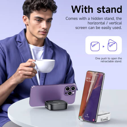 ชุดสายชาร์จเร็ว 6IN1 HOCO U140 สีดำ พร้อมกล่องเก็บ TYPE-C TO TYPE-C จ่ายไฟ 60W และหัวแปลง 3 ชนิด_7