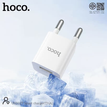 หัวชาร์จ HOCO UH102T จ่ายไฟ 1 แอมป์ 1A สำหรับอุปกรณ์ขนาดเล็ก เช่น หูฟัง TWS ปากกา ลำโพง โคมไฟ_8