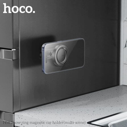 ที่จับมือถือแบบแม่เหล็ก MAGSAFE HOCO H58 ใช้ติดได้หลายสถานการณ์ ตู้เย็น รถยนต์ พื้นผิวเรียบต่างๆ_8