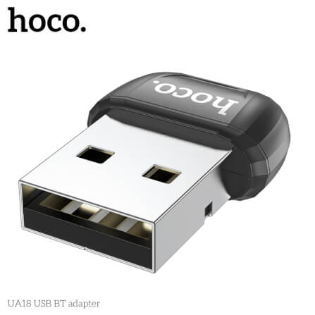 ตัวรับสัญญาณบูลทูธ HOCO UA18 BLUETOOTH 5.0 รองรับ คีย์บอร์ด, เมาส์, ลำโพง, คอนโทรเลอร์, หูฟัง_8