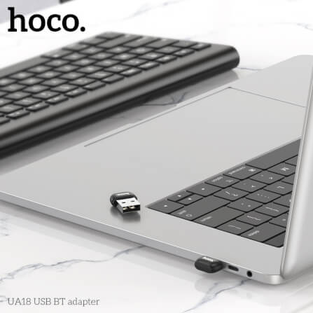 ตัวรับสัญญาณบูลทูธ HOCO UA18 BLUETOOTH 5.0 รองรับ คีย์บอร์ด, เมาส์, ลำโพง, คอนโทรเลอร์, หูฟัง_9