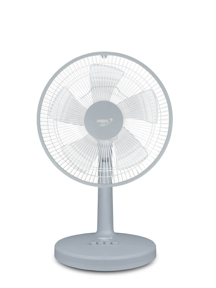 พัดลมตั้งโต๊ะ 12 นิ้ว MIRA M-1213 GRAY_0