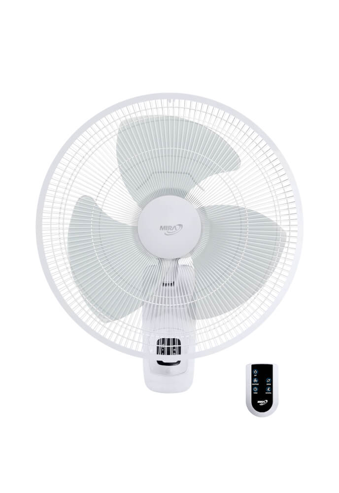 พัดลมติดผนัง 18 นิ้ว MIRA M-1832R รีโมท WHITE