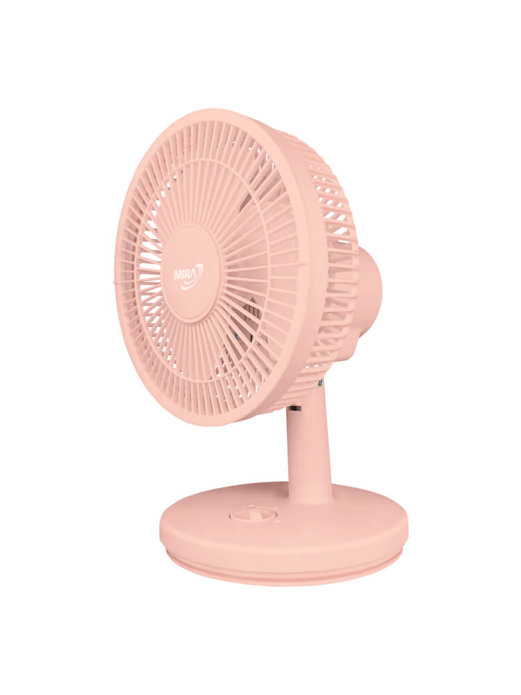 พัดลมตั้งโต๊ะ 8 นิ้ว MIRA M-71 PEACH