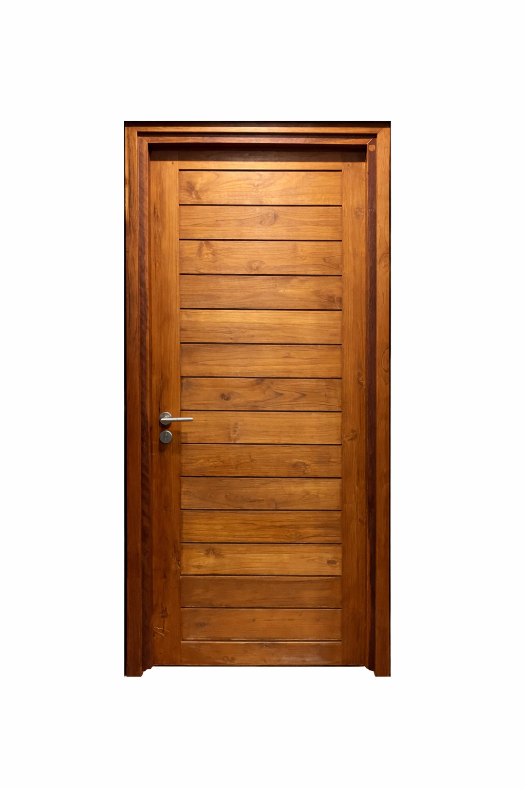 ประตูไม้สัก PAREENA DECOR 80X200 ซม._0