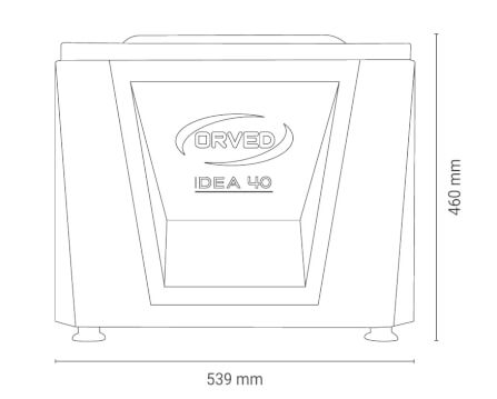 เครื่องซีลสูญญากาศ ORVED รุ่น IDEA 40_2