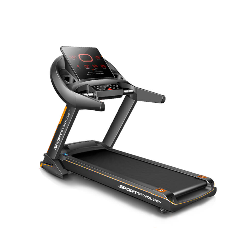 ลู่วิ่งไฟฟ้า SPORTSYNOLOGY รุ่น S6 มอเตอร์ DC 5 แรงม้า มีลำโพงในตัวเชื่อมต่อผ่านบลูทูธ รองรับการเชื่อมต่อแอพ ZWIFT