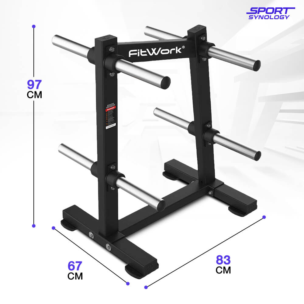 ที่เก็บแผ่นน้ำหนัก SPORTSYNOLOGY WT01 เกรด FULL-COMMERCIAL_2