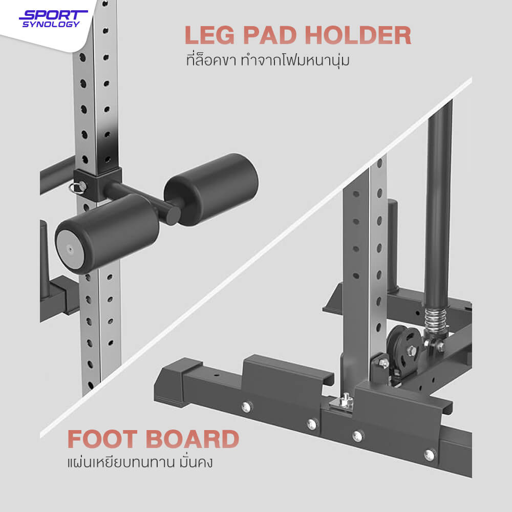 เครื่องเคเบิล SPORTSYNOLOGY MX1 พร้อมมือจับเคเบิลปรับได้แบบอิสระ 360 องศา_4