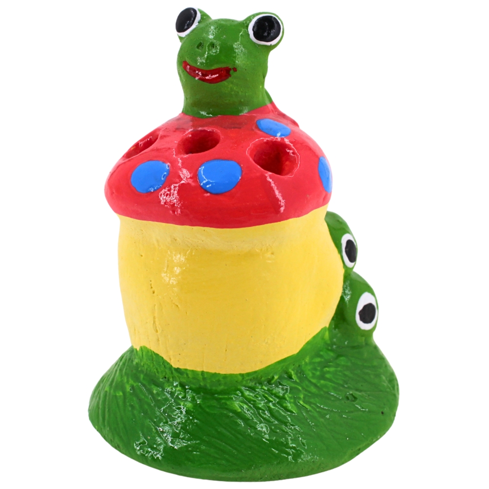 ตุ๊กตาปูนตกแต่งหนอน KORAT SANGSUWAN POTTERY รุ่น THKSP014 10 ซม. หลากสี_0