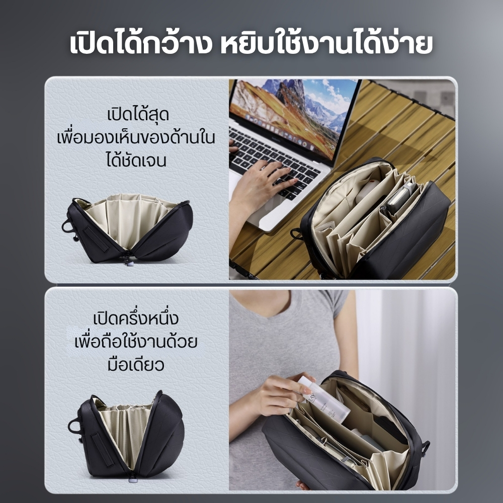 กระเป๋ากล้องพกพา ULANZI BT02 สีดำ ความจุ 2L