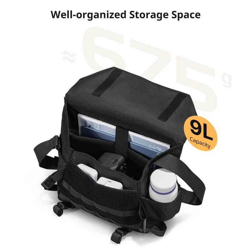 กระเป๋ากล้อง ULANZI BC08 ขนาดความจุ 9 ลิตร สีดำ_1