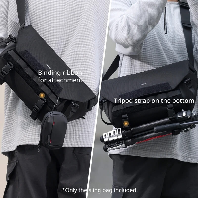 กระเป๋ากล้อง ULANZI BC08 ขนาดความจุ 9 ลิตร สีดำ_3