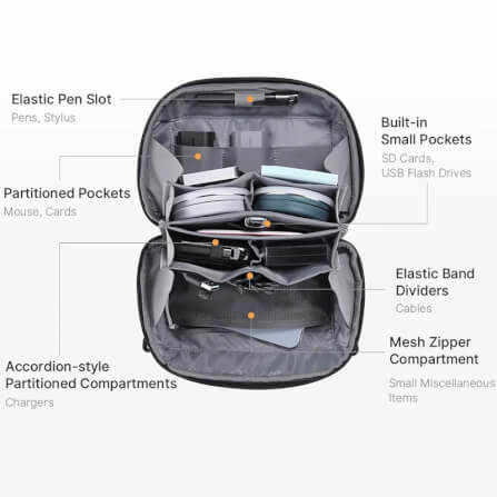 กระเป๋าอเนกประสงค์ ULANZI BP07 ขนาดความจุ 2.5 ลิตร สีดำ_2