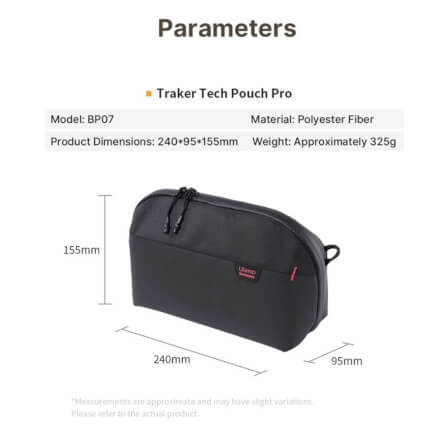 กระเป๋าอเนกประสงค์ ULANZI BP07 ขนาดความจุ 2.5 ลิตร สีดำ_6