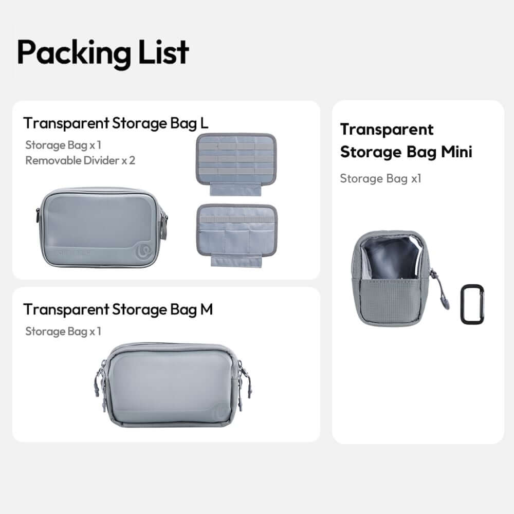 กระเป๋าอุปกรณ์เสริม ULANZI BP15 ขนาดความจุ 0.175 ลิตร สีเทา_9